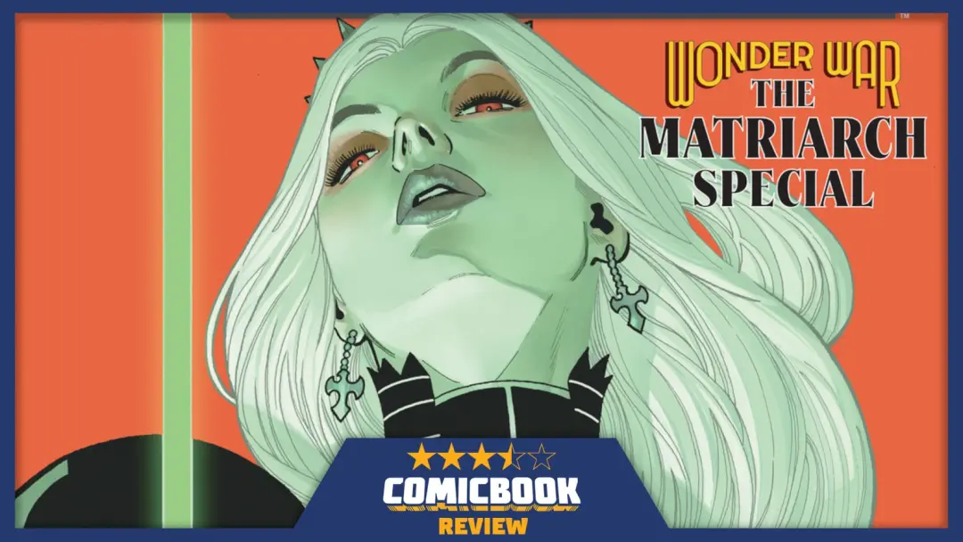 Wonder Woman 2026 Annual: Wonder War – The Matriarch Special #1 mostra a Matriarch com um lado mais humano. Antes, ela …