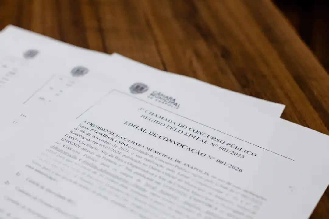Câmara de Anápolis convoca mais dois aprovados do concurso de 2023, Alan e Felipe, para cargos de Analista Administrati…