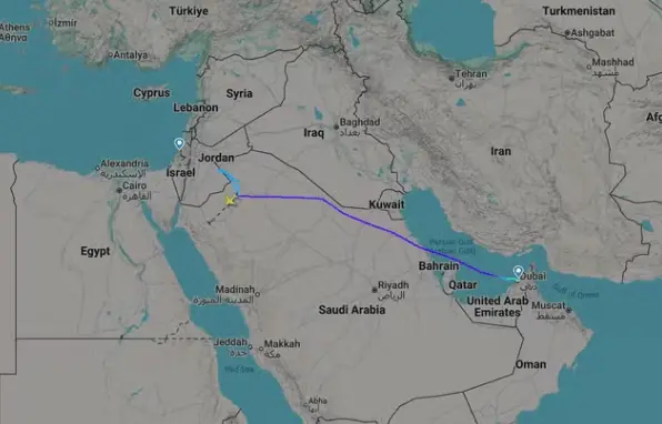 Voo da flydubai de Dubai para Tel Aviv desvia para a Arábia Saudita após sinal de emergência por briga entre pilotos. A…