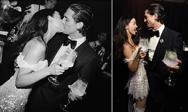 Dove Cameron e Damiano David, 30 anos, trocaram um beijo nas fotos do casamento deles na Itália. É legal ver a união, m…