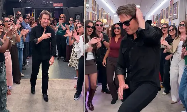 Tom Cruise mostrou seus passos de Risky Business no The Jennifer Hudson Show. Parece que a energia daquele momento foi …