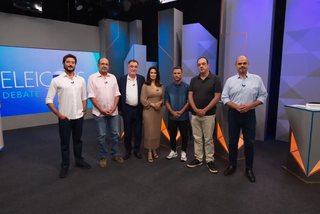Debate em Belo Horizonte com os candidatos ao governo de Minas Gerais trocou acusações sobre saúde, educação e dívida d…