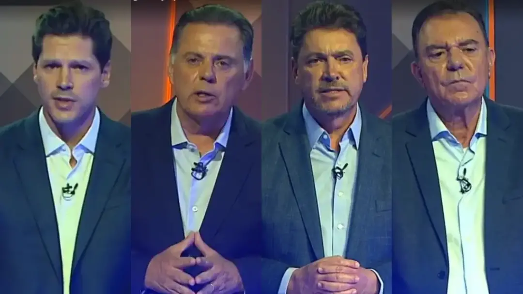 Em Goiás, Marconi Perillo e Wilder Morais criticaram a gestão da saúde de Daniel Vilela no debate. A fila de exames e c…