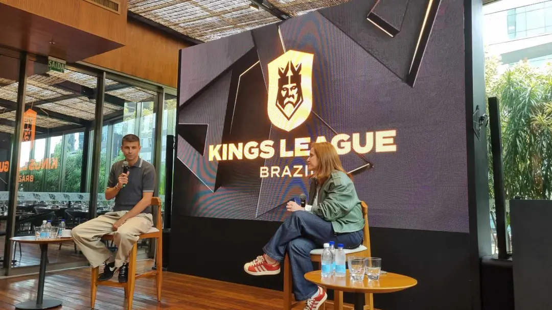 Kings League negocia a Queens League Brasil, uma liga com jogadoras, para expansão no país. A Anadege Freitas reforça q…