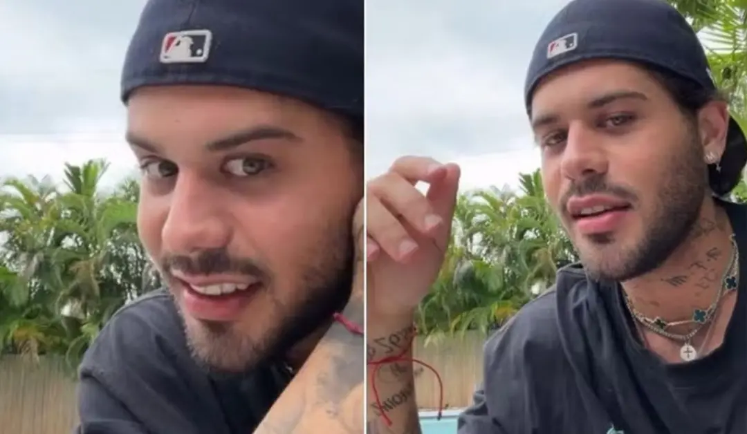 Zé Felipe respondeu a um pedido de seguidora e postou uma foto dele tomando uma garrafinha de pimenta. Ele comentou que…