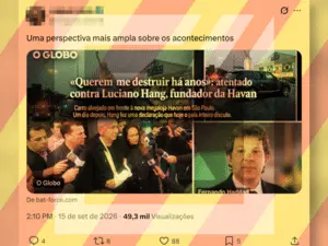 Imagem de Luciano Hang está sendo usada em golpe que promete até dez mil reais por dia. Esse tipo de coisa sempre acont…