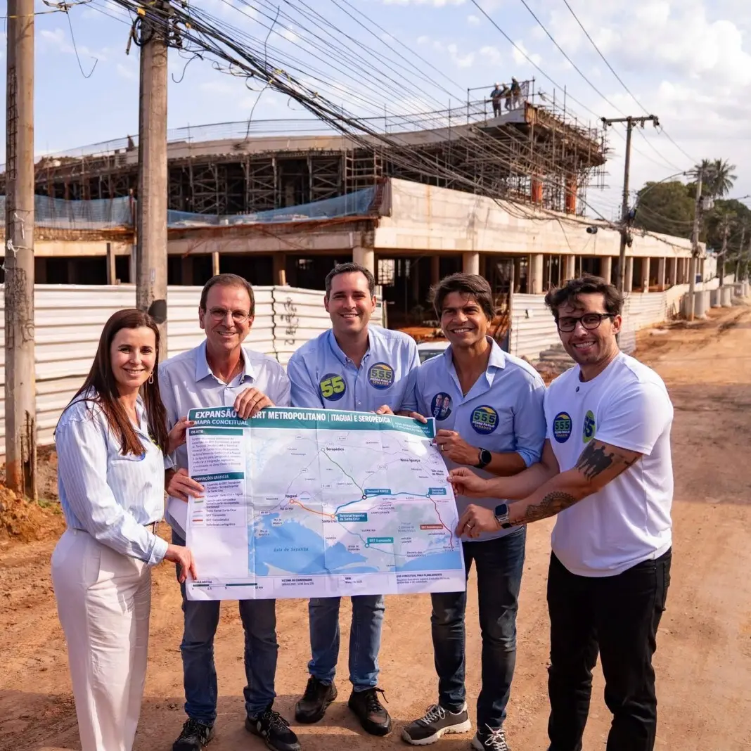 Itaguaí no radar de Paes, com propostas para a Reta de Piranema, transporte ferroviário e BRT. A infraestrutura pende d…