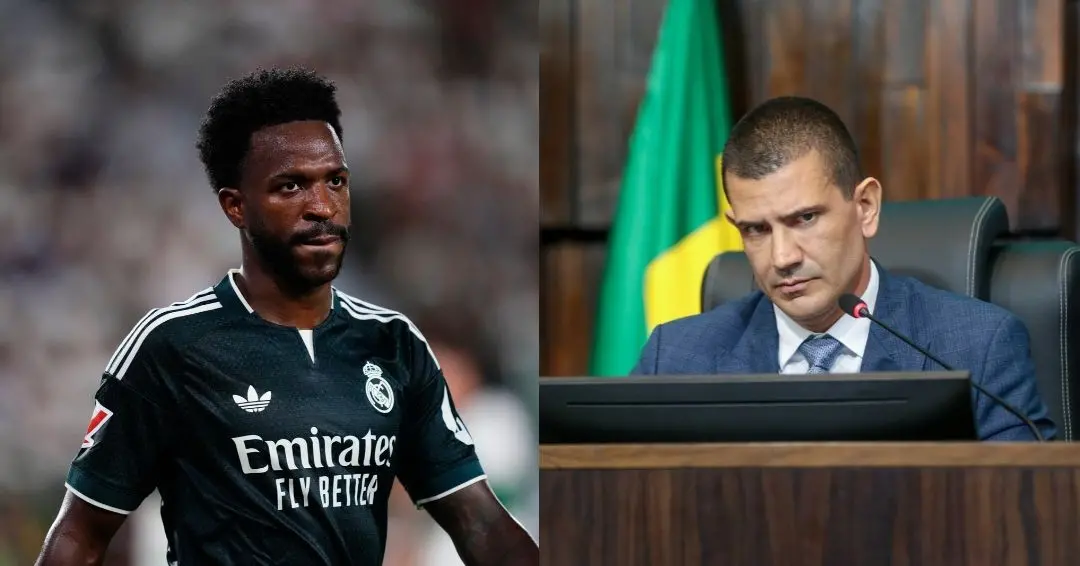 MPE deu direito de resposta a Vini Jr. contra propaganda de Douglas Ruas no Rio de Janeiro. A Justiça viu que usar a im…
