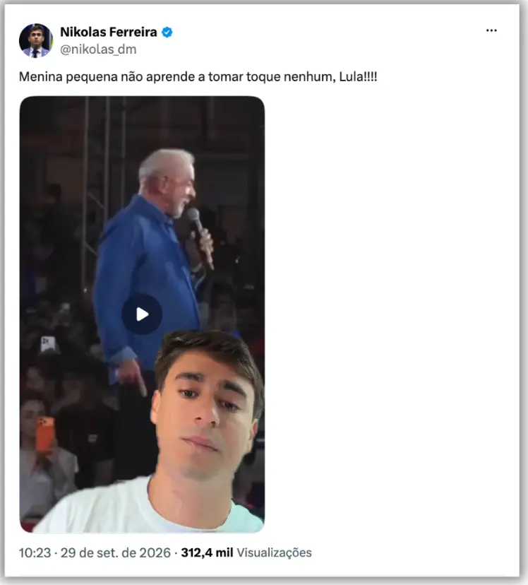 Em Belém, o presidente Lula fez uma fala sobre mulheres aprendendo toque desde pequenas, o que gerou críticas da oposiç…