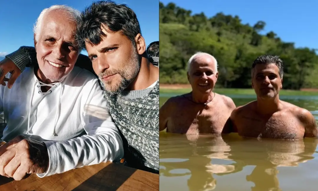 Bruno Gagliasso está de luto pela morte do pai Paulo César Pereira Marques, que faleceu no Rio de Janeiro aos 79 anos a…