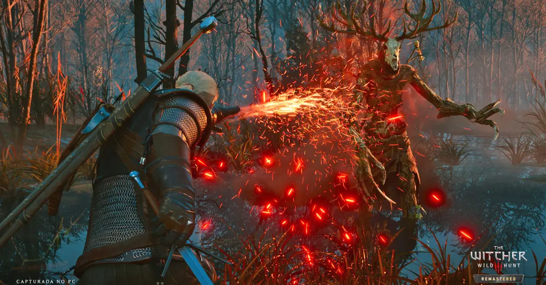 94 pontos no Metacritic para The Witcher 3 Remastered, um destaque de aclamação universal. Os gráficos e o combate melh…