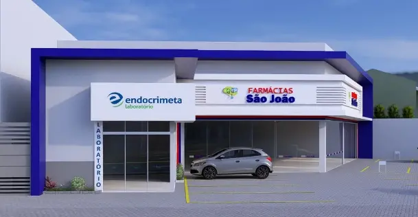 Laboratório Endocrimeta abriu nova unidade em Porto Alegre, no bairro Cristal, em parceria com as Farmácias São João. E…