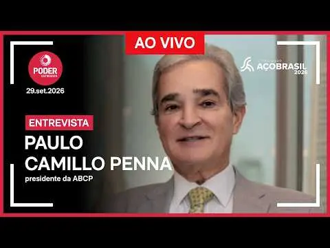 Congresso Aço Brasil 2026 no Transamérica Expo Center, em São Paulo, reuniu executivos do setor de aço para debater as …