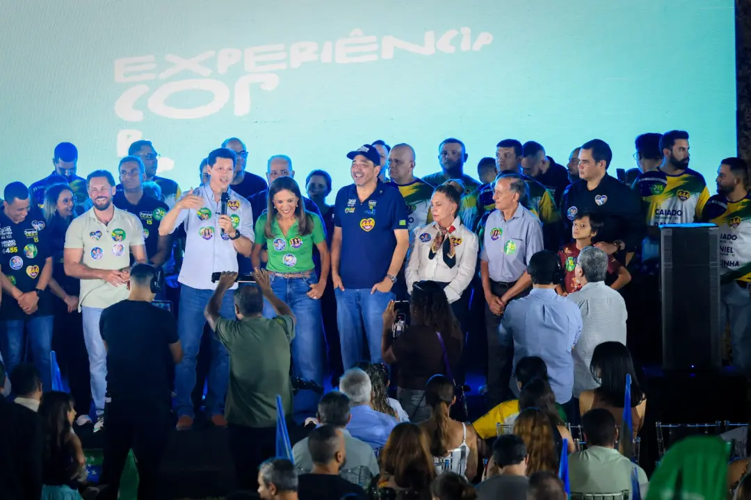 Trindade recebeu um comício com cerca de mil pessoas na reta final da campanha do governador Daniel Vilela. É legal ver…