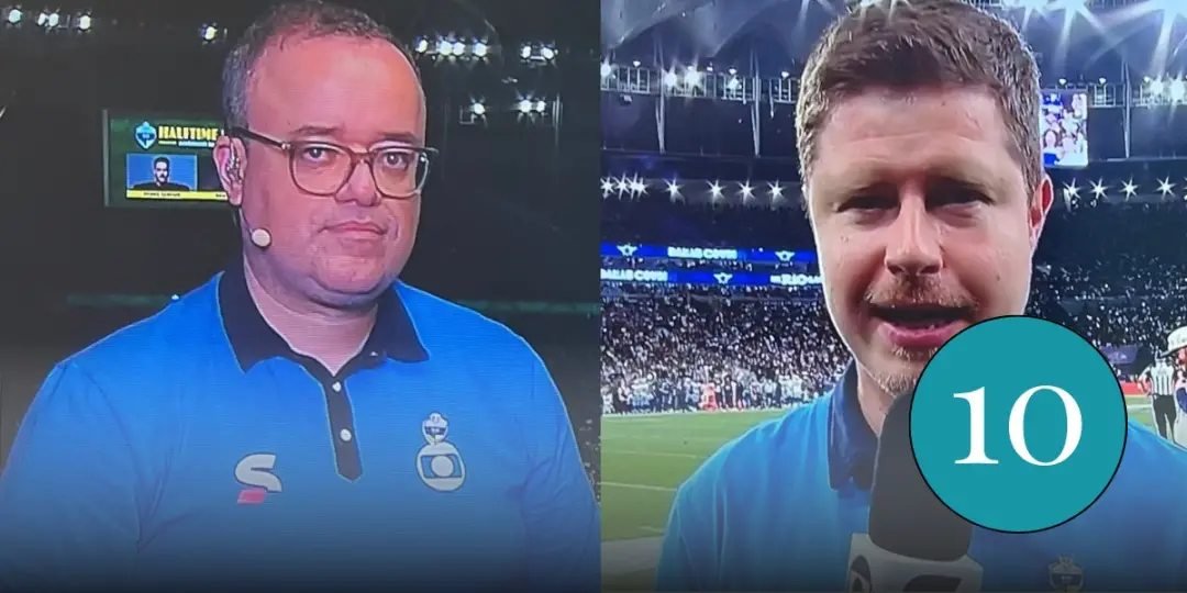 Everaldo Marques deu um show na narração do jogo da NFL no Sportv. A cobertura do José Renato Ambrosio também foi boa. …