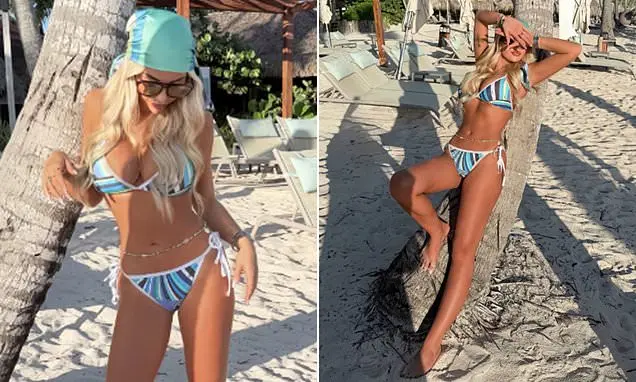 Olivia Holder mostrou um look Pucci na praia da República Dominicana. Acho que é bom ver as pessoas aproveitando o desc…