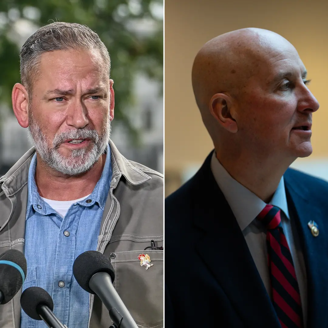 Pete Ricketts pardou um homem acusado de agressão sexual em Nebraska, e um grupo de apoiadores de Dan Osborn está fazen…