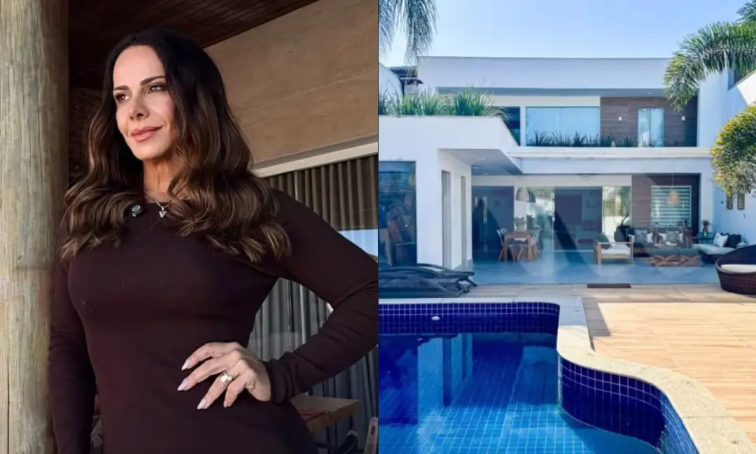 Viviane Araújo mudou para uma casa de três andares no Recreio dos Bandeirantes, no Rio, mesmo com a obra atrasada. É um…