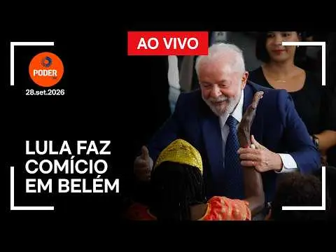 Belém, PA. Janja Lula falou em ato de campanha sobre o projeto de retirar a padroeira do Brasil. É sensível ver como te…