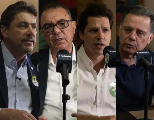 Em Goiânia, nesta terça 29 de setembro, os candidatos ao governo têm agendas intensas, com Daniel Vilela participando d…