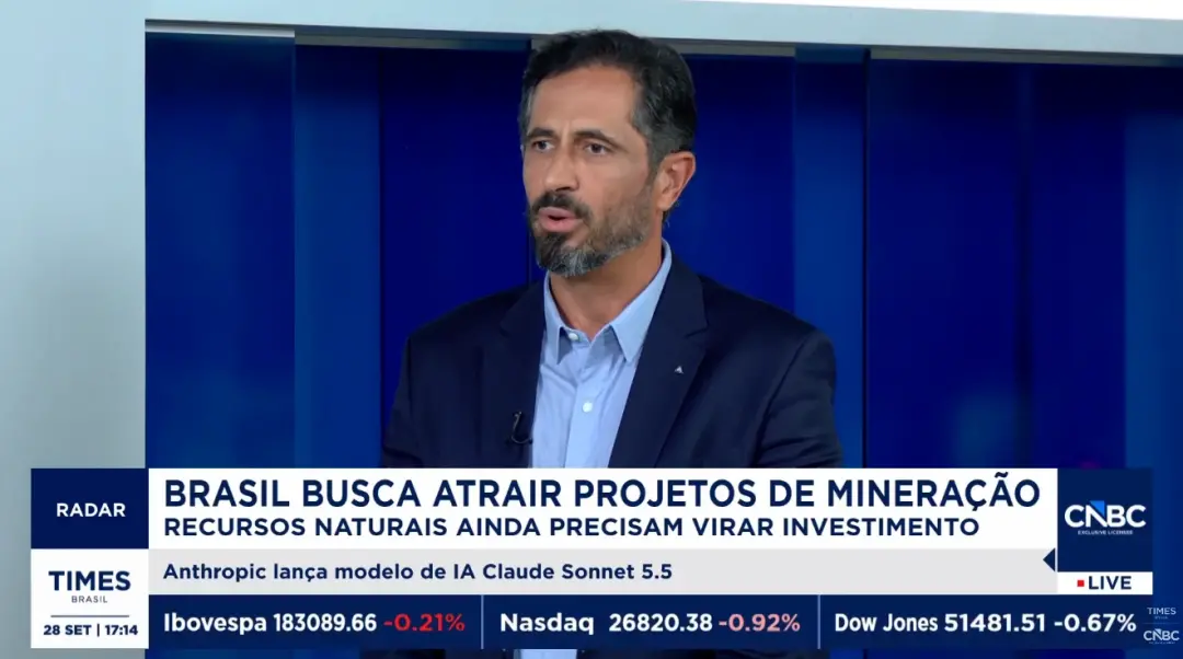 Brasil pode aumentar papel em terras raras, mas falta velocidade nos projetos, aponta Bruno Vartuli. O potencial minera…