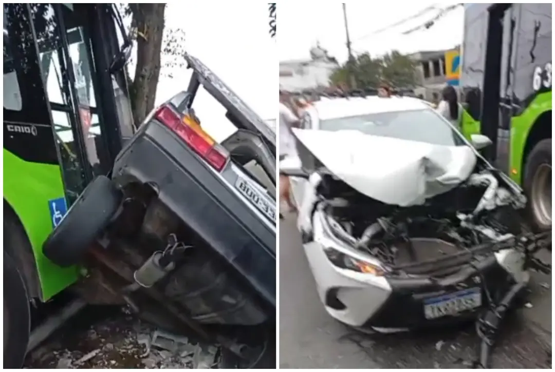 Jabaquara teve um ônibus batendo no muro de escola e atingindo veículos na Avenida Rodrigues Montemor. Uma mulher de 42…