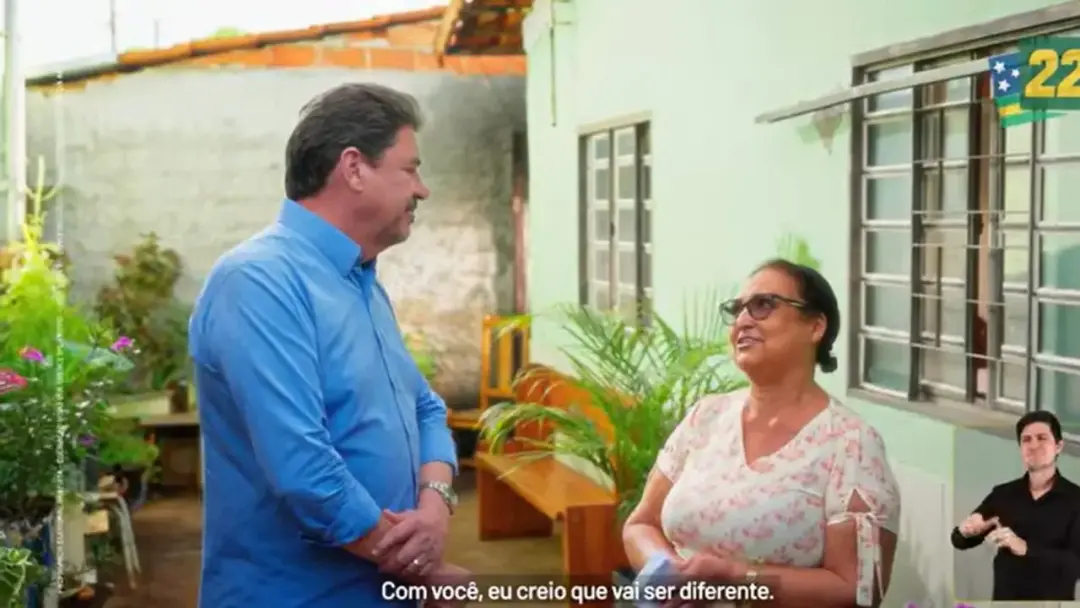 Wilder Morais apresentou relatos da campanha no programa eleitoral. Ele reforçou propostas de saúde, trabalho e infraes…