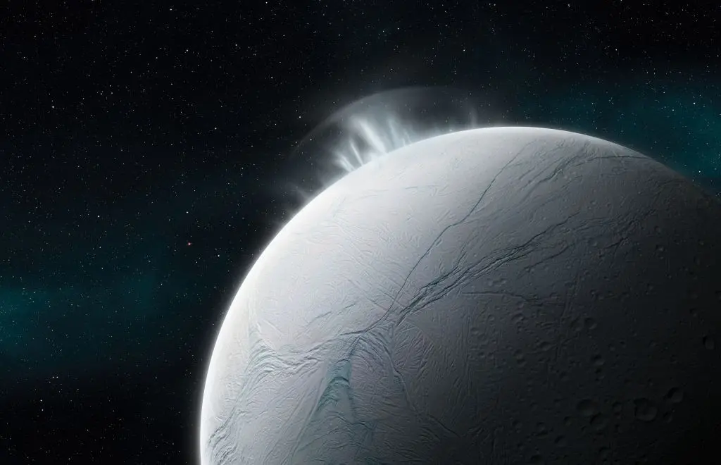 Microrganismos japoneses sobrevivem em condições similares às do oceano de Encélado, satélite de Saturno. É um espelho …