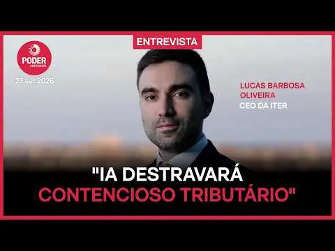 Lucas Barbosa Oliveira, fundador da Iter, diz que a inteligência artificial pode resolver o contencioso tributário no B…
