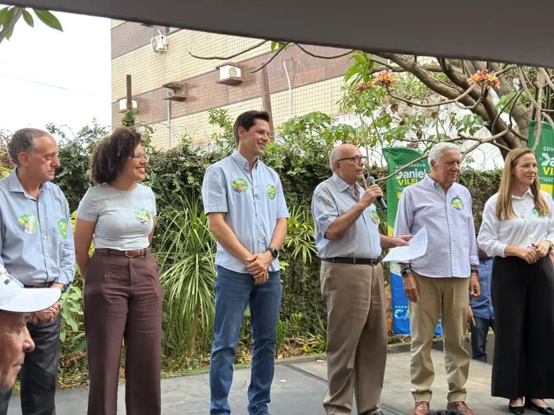 Daniel Vilela falou sobre o setor cultural de Goiás, dizendo que houve resgate da institucionalidade com o pagamento e …