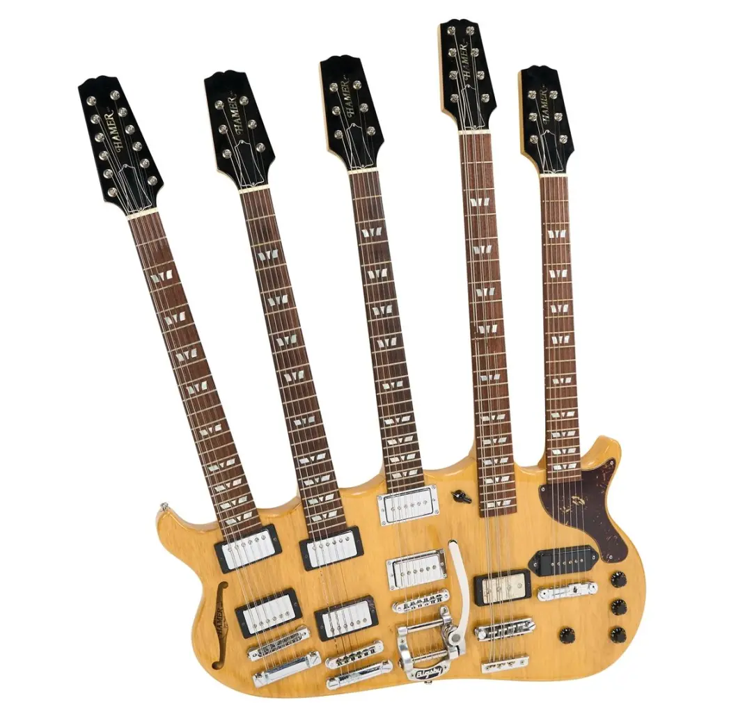 Rick Nielsen do Cheap Trick vai leiloar mais de 300 itens, incluindo mais de 70 guitarras, em parceria com a Julien’s A…
