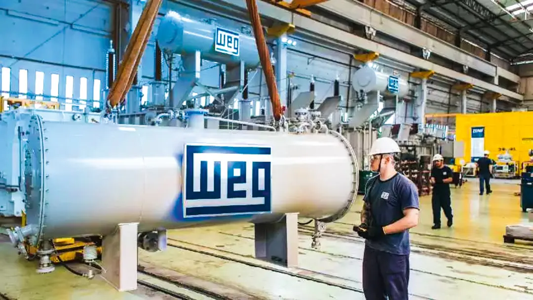 WEG vai investir R$ 840 mi na América do Norte pra aumentar a produção de geradores em função dos data centers. Essa de…