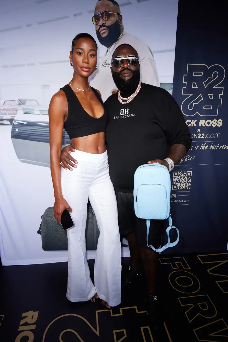 Jazzma Kendrick postou fotos do lábio inchado no Instagram Stories após o fim do relacionamento com Rick Ross. Isso mos…