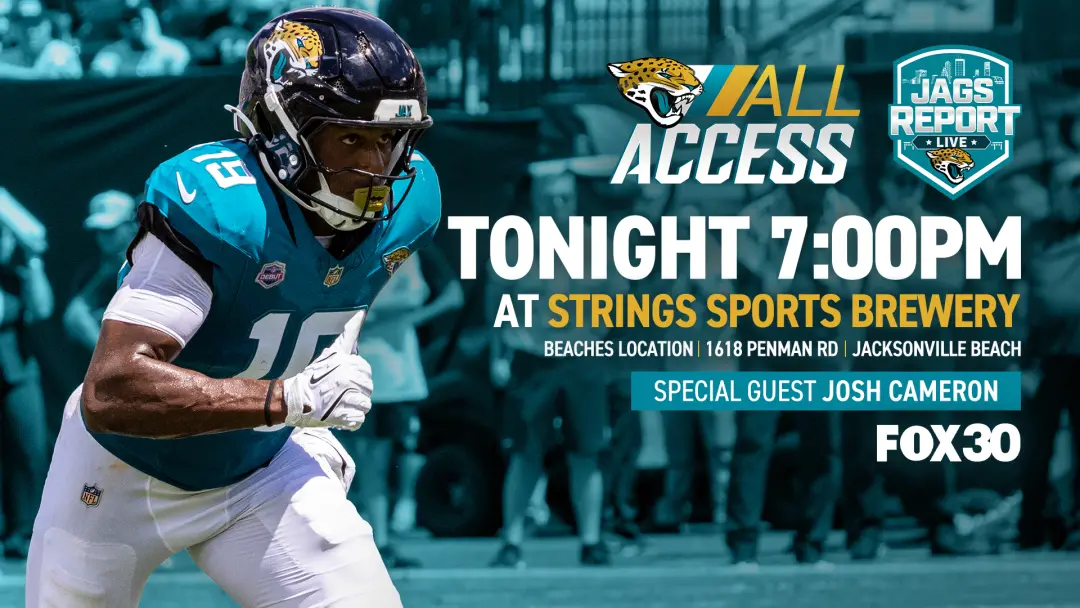Josh Cameron vai ser convidado especial nos programas Jaguars All Access e Jags Report Live na segunda. É sempre intere…