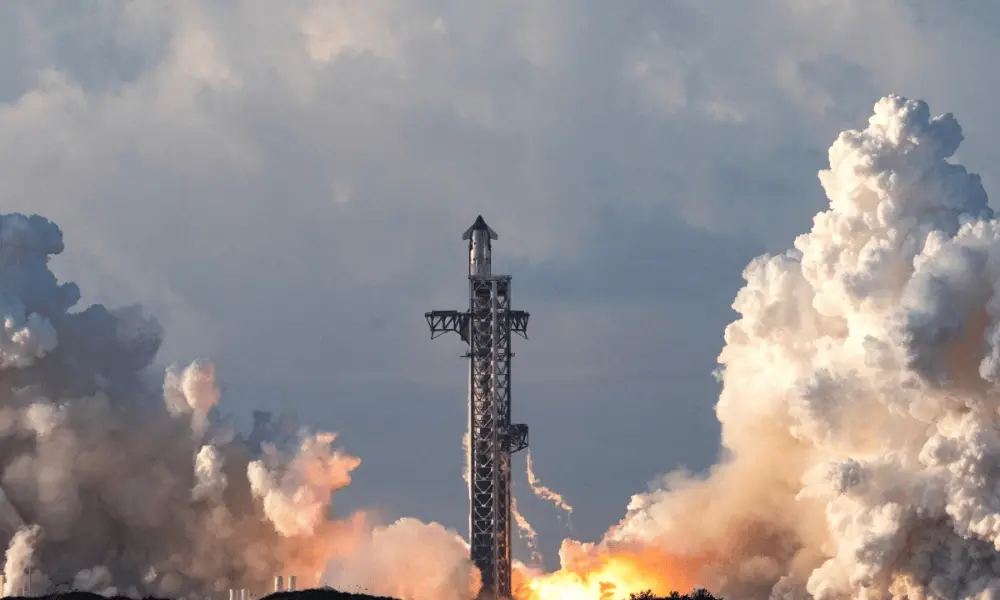 Texas, nos EUA, viu a Starship da SpaceX chegar em órbita terrestre pela primeira vez. A segunda queima dos motores, qu…