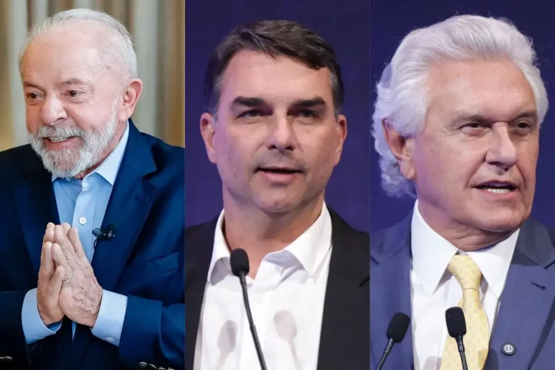 Lula com 39% das intenções de voto na pesquisa Quaest, contra 34% de Flávio Bolsonaro. A mudança de cinco pontos entre …
