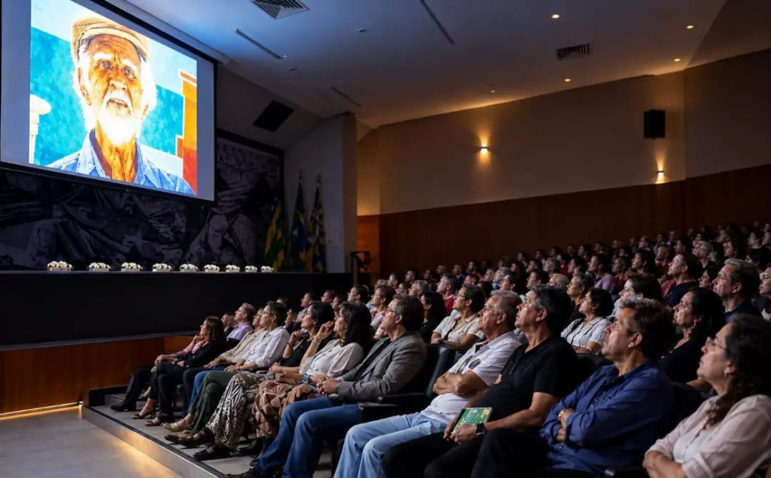 Lançamento do filme D. J. Oliveira reuniu quase 90 pessoas no Instituto Histórico e Geográfico de Goiás. Ver um resgate…