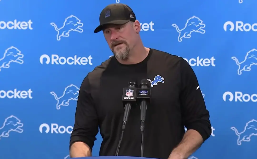 Lions venceu os Jets de 31 a 24 em jogo que foi até o último minuto. O técnico Dan Campbell avisou que ninguém vai sair…