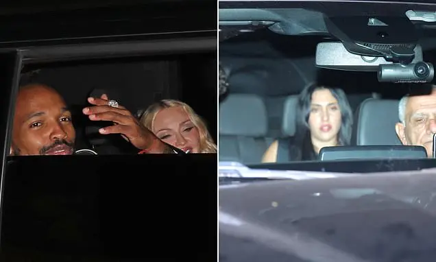 Madonna, aos 68 anos, festejou no afterparty dos VMAs em Los Angeles com Akeem Morris, 30, e Lourdes Leon. A aparição a…