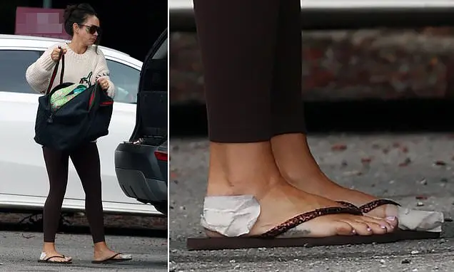 Lacey Turner chegou aos ensaios com pés machucados e enfaixados após ficar em terceiro na tabela de classificação. É mu…