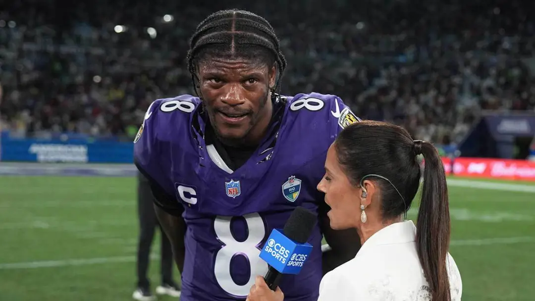 Lamar Jackson garantiu a vitória do Ravens sobre os Cowboys por 34 a 31 em jogo no Brasil, finalizando com um passe que…