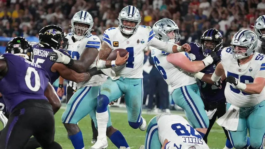 Prescott falou sobre a derrota dos Cowboys para os Ravens por 34 a 31, onde o time empatou em 31 antes do fim. Ele diss…