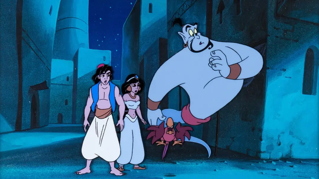 Quase 90 episódios da série animada Aladdin no Disney Channel entre 1994 e 1995. A continuação em série de TV é um dos …