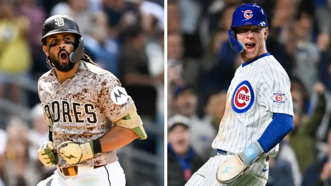 Padres contra Cubs em série Wild Card da NL em 2026, jogando em Petco Park. A presença de Ty France e a estrela Pete Cr…