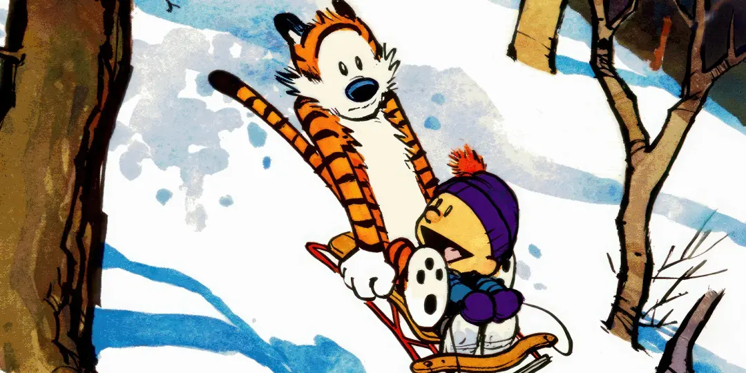 Calvin e Hobbes, obra de Bill Watterson, teve sua veiculação sindicada de 1985 a 1995, com milhares de tirinhas em jorn…