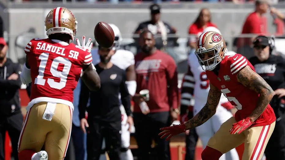 Deebo Samuel fez um touchdown de 80 jardas no primeiro lance dos 49ers contra os Cardinals. Essa jogada mostrou a exper…