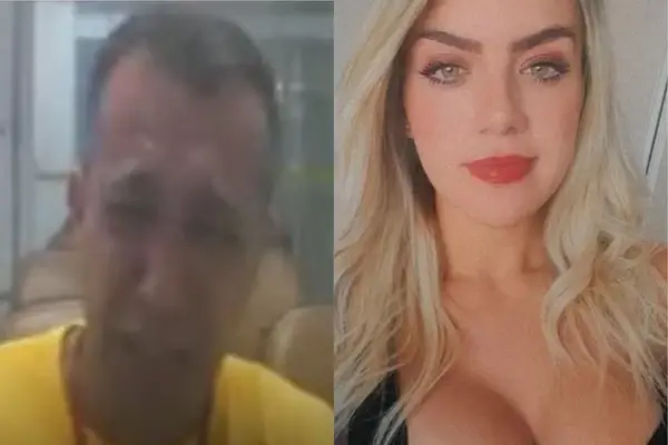 Tenente-coronel Geraldo Leite Rosa Neto, réu por feminicídio de Gisele Alves Santana, negou o crime durante interrogató…