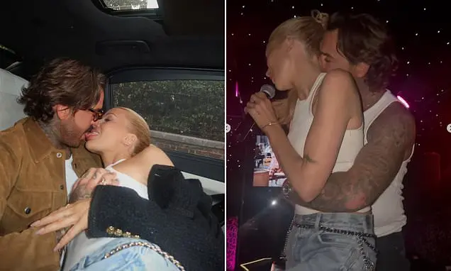 Olivia Attwood e Pete Wicks mostraram muito afeto em fotos no banco de trás de um carro durante uma noite de karaokê. P…