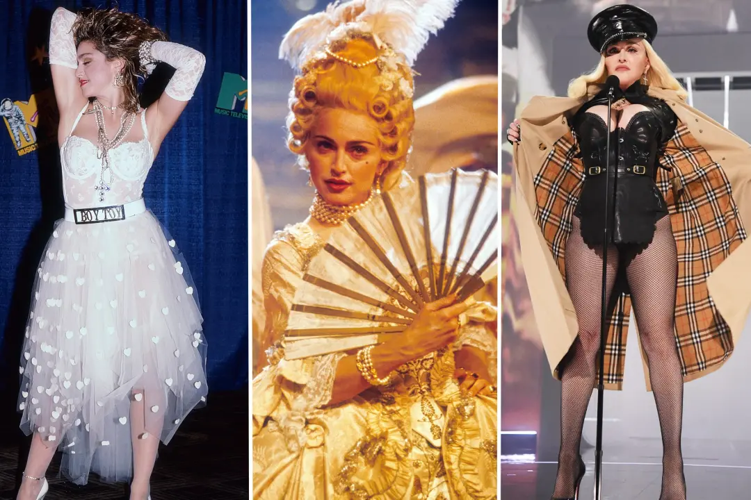 Madonna fez aparições icônicas nas VMAs desde a primeira cerimônia em 1984. É interessante ver como o estilo dela evolu…