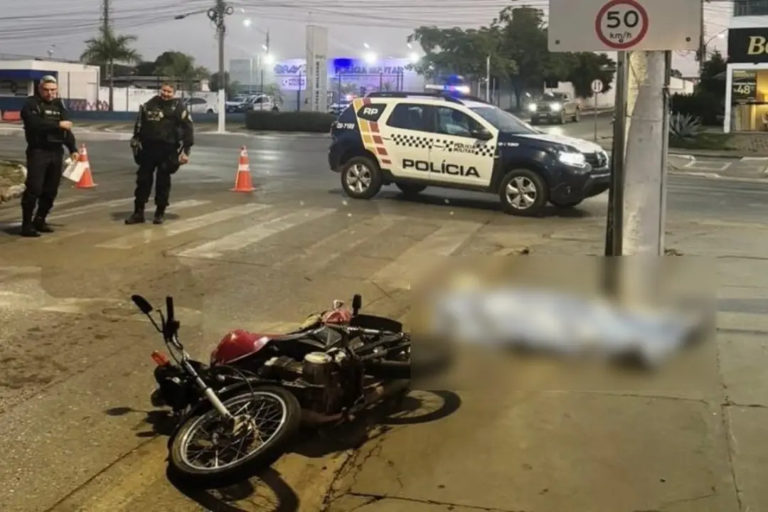 Em Várzea Grande, MT, Carlos Henrique Wurfel Cerqueira, de 17 anos, morreu após colisão entre moto e carro no cruzament…